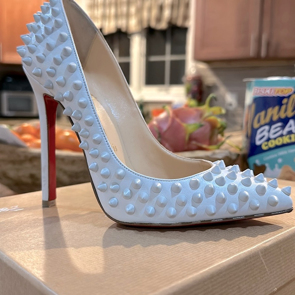 Christian louboutin spikes limited addition worn only once